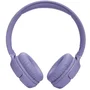 JBL Tune 520BT Auriculares Inalambricos Supraaurales Pure Bass Bluetooth 5.3, 57h Autonomia, Microfono, Plegables, Color Purpura, TUNE 520BT PUR
